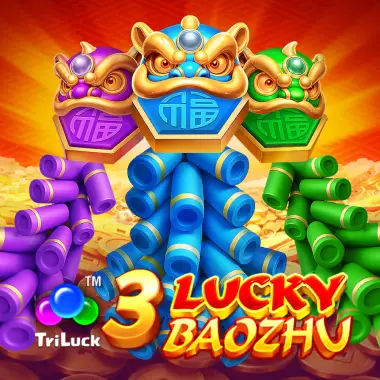 3 Lucky BaoZhu game tile